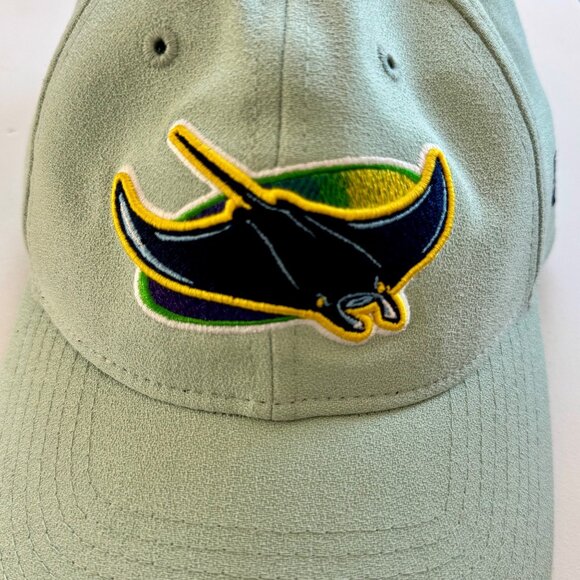 Tampa Bay Rays Embroidered Mint Green Adjustable Hat Baseball Cap - Picture 2 of 9